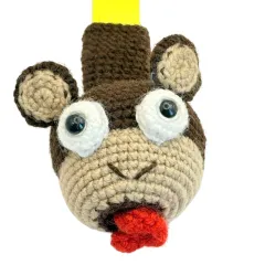 Maymun Amigurumi Kitap Ayracı