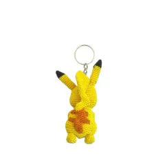 Amigurumi Pikachu Anahtarlık