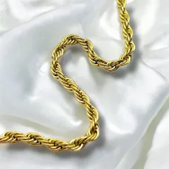 Gold Burgu Unisex Çelik Bileklik