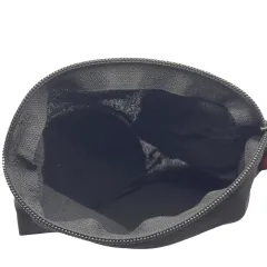 Punch Nakışı Detaylı Nazar ve Kalp Clutch Çanta