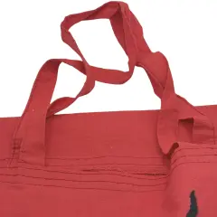 El Yapımı Kedi Punch Nakışı Kanvas Çanta