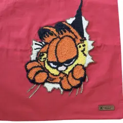 El Yapımı Kedi Punch Nakışı Kanvas Çanta