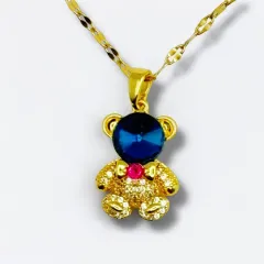 Gold Çelik Ayıcık Kolye