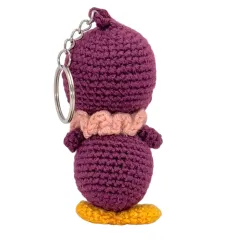 El Örgüsü Amigurumi Penguen Anahtarlık