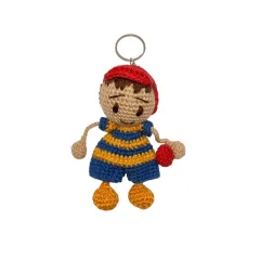 Amigurumi Taraftar Bebek Anahtarlık