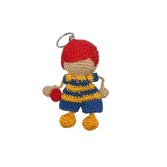 Amigurumi Taraftar Bebek Anahtarlık