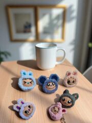 Amigurumi  Trendy  Pofuduk Anahtarlık