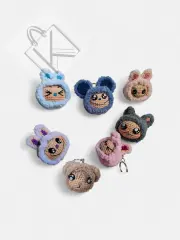 Amigurumi  Trendy  ''Pofuduk Kapşonlular Takımı'' Anahtarlık