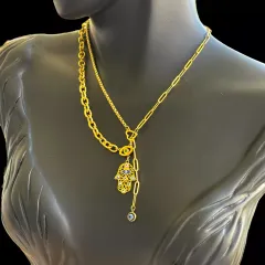 Asimetrik Zincir Fatma'nın Eli Kolyesi