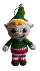 Yılbaşı Koleksiyonu :Elf Anahtarlık Elrik; Perçemli Yakışıklı